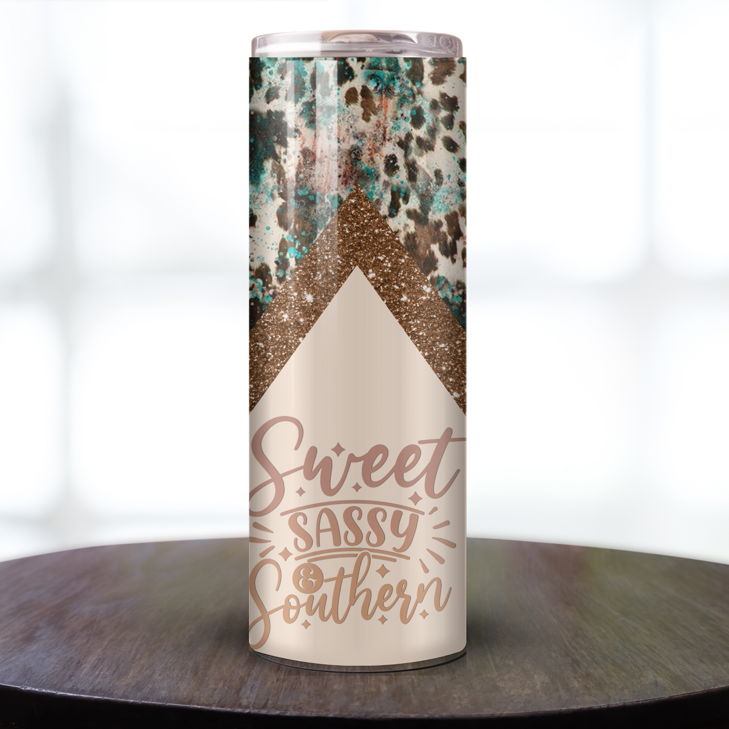 Sweet, Sassy, Southern Skinny Tumbler