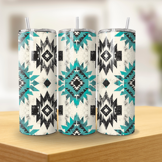 Aztec Skinny Tumbler