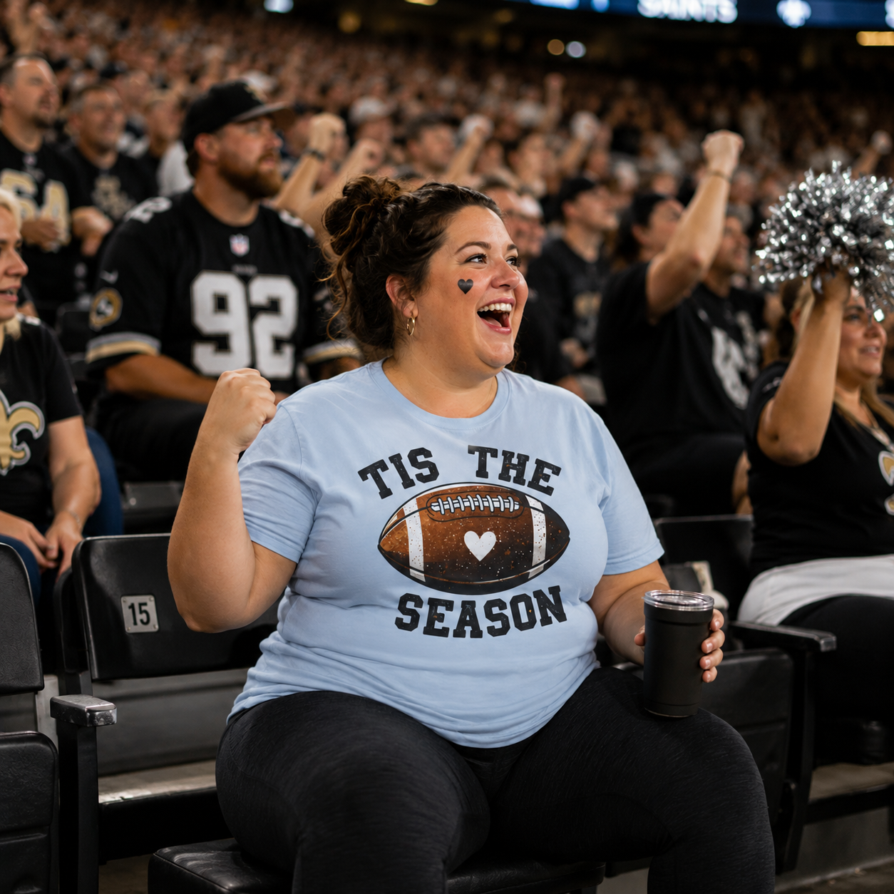 Tis The Season Football T-Shirt