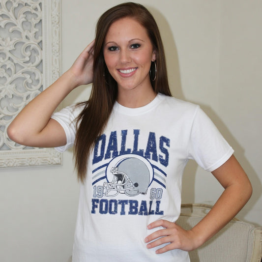 Dallas Football Helmet T-Shirt