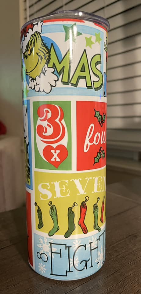 Grinchmas Skinny Tumbler