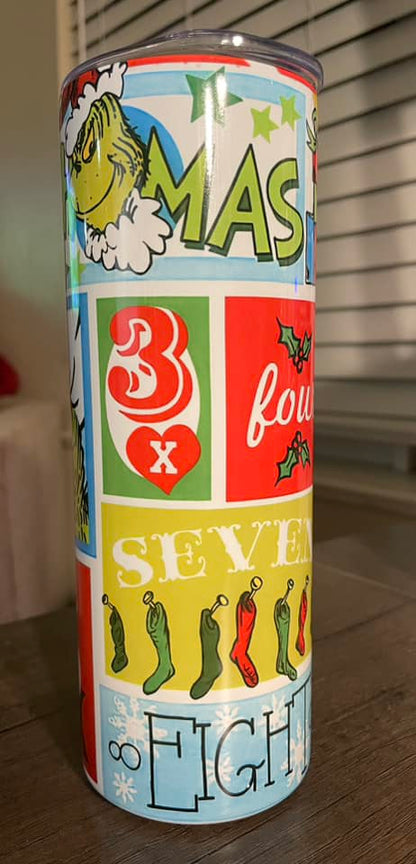 Grinchmas Skinny Tumbler